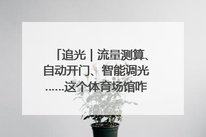 追光｜流量测算、自动开门、智能调光……这个体育场馆咋这么先进？